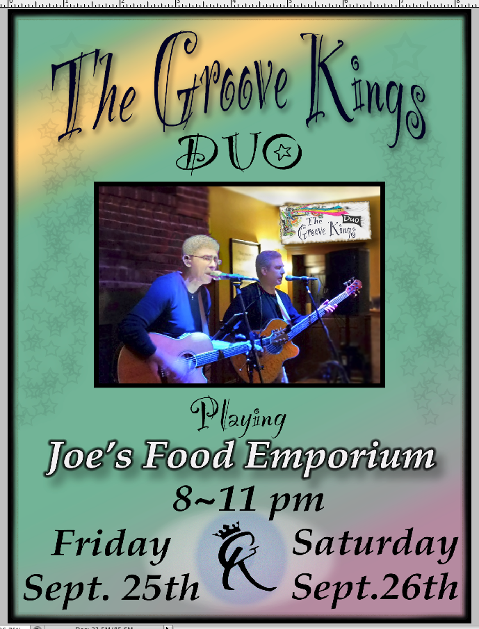 The Groove Kings Duo at Joe's Food Emporium, Wolfville (September 26