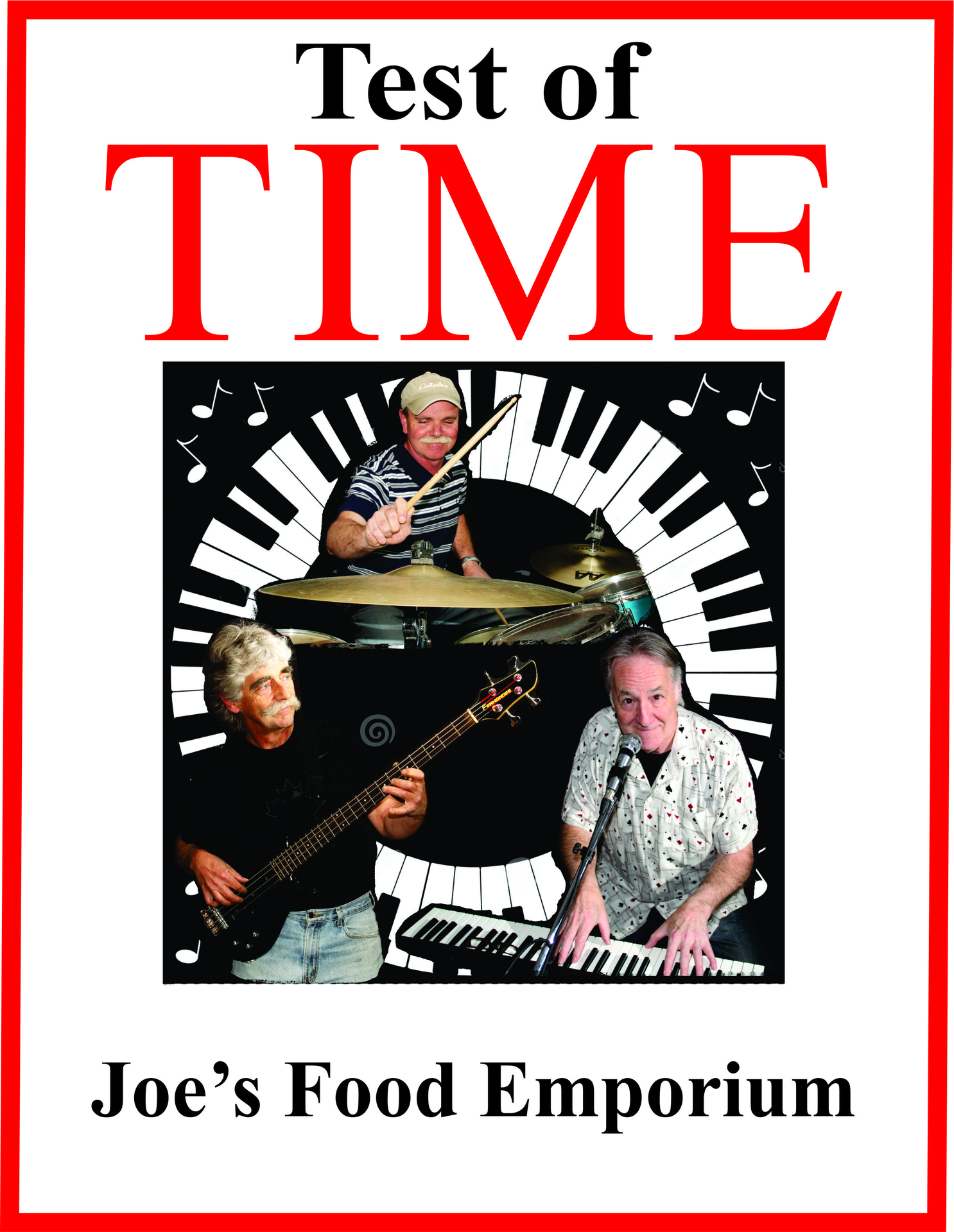 Music with Test of Time at Joe's Food Emporium, Wolfville (July 1, 2016