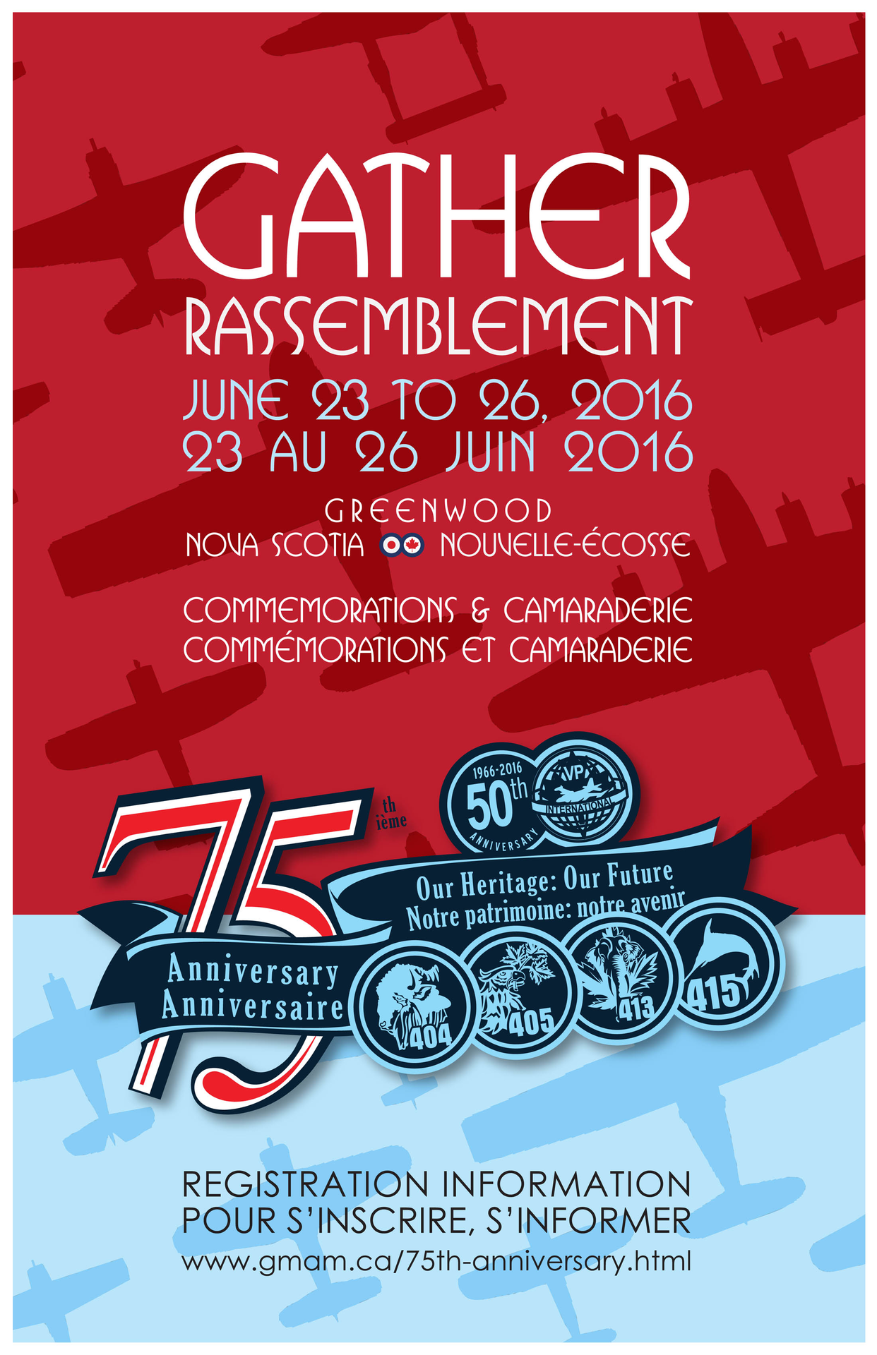 75th Anniversary Public Events at 14 Wing Greenwood, Greenwood (June 24