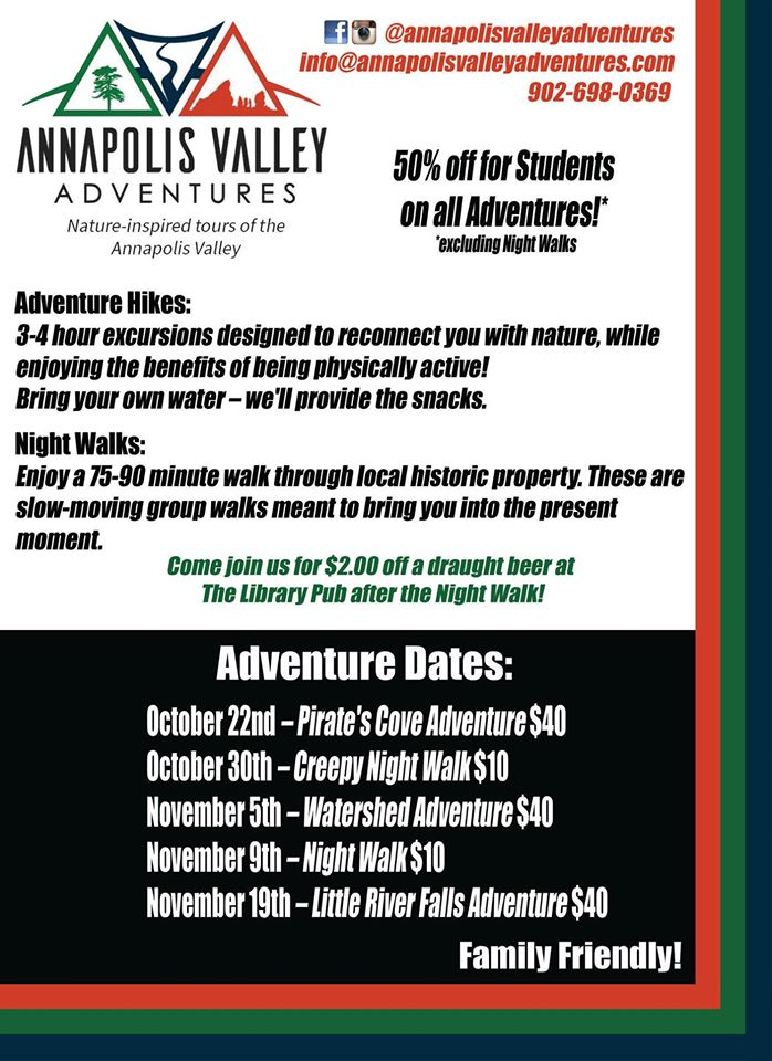 Little River Falls Adventure at Blomidon Garden Centre, Greenwich