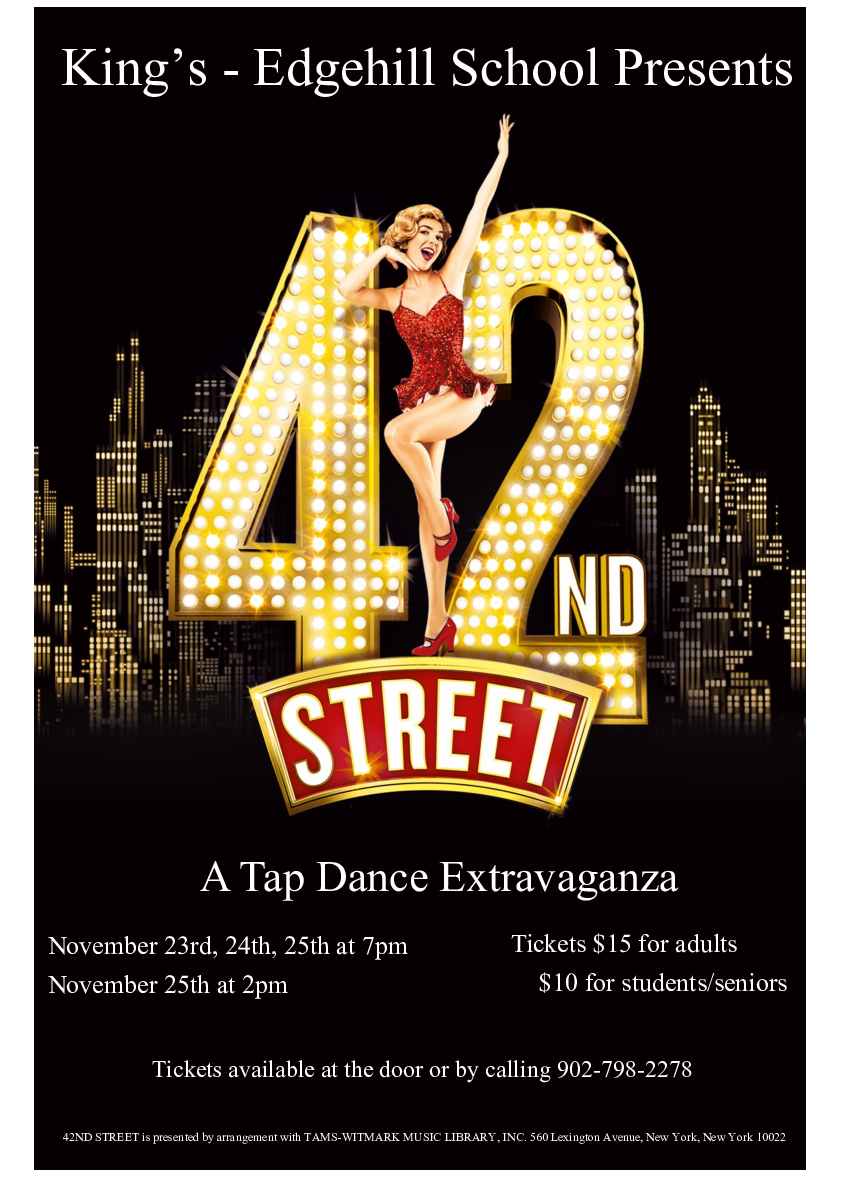 42nd Street - The Musical at Fountain Hall Performing Arts ...