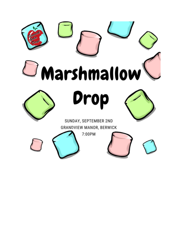 Marshmallow Drop at Grand View Manor, Berwick (September 2, 2018 7pm)