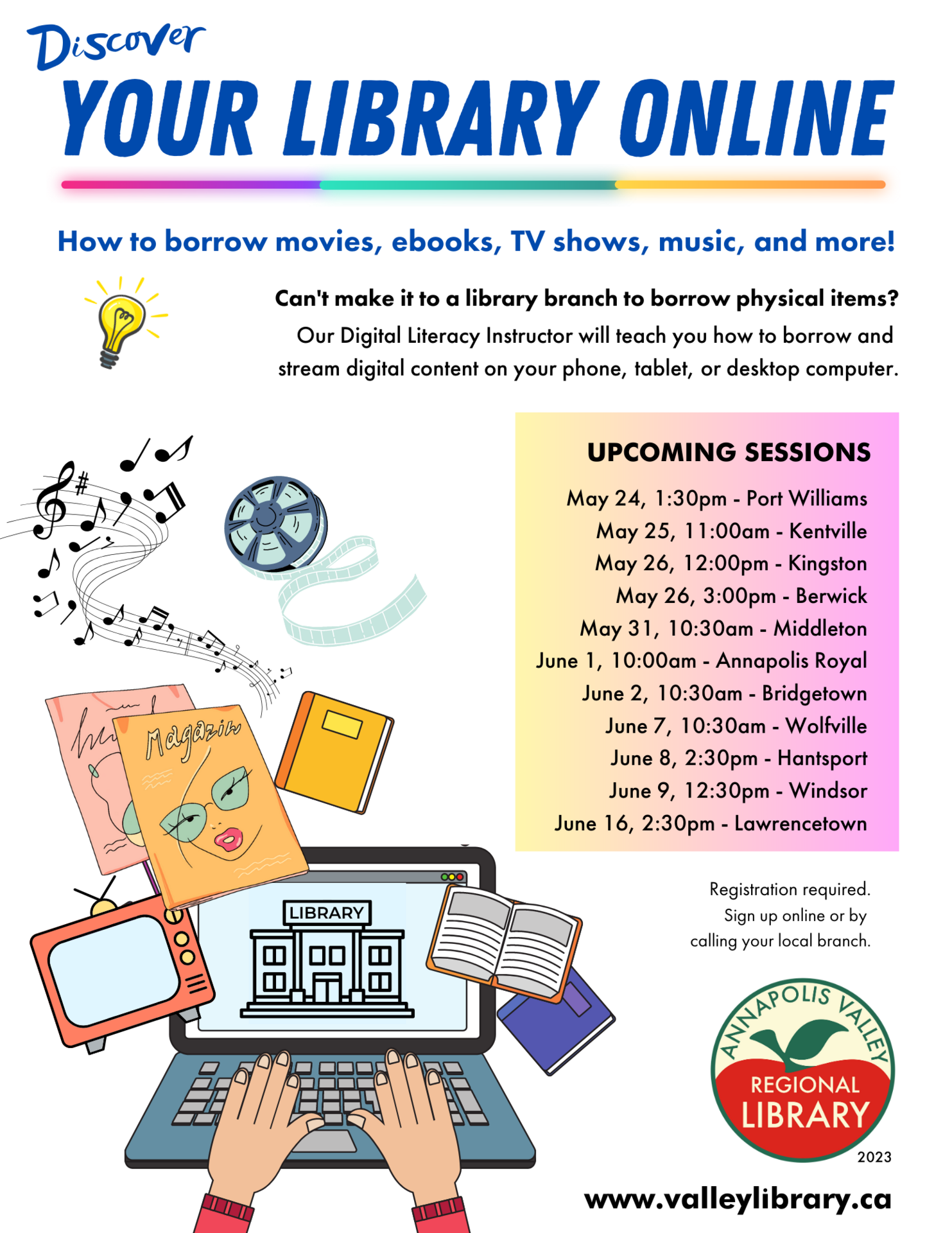 Your Library Online Borrow movies, ebooks, TV shows, music, etc at