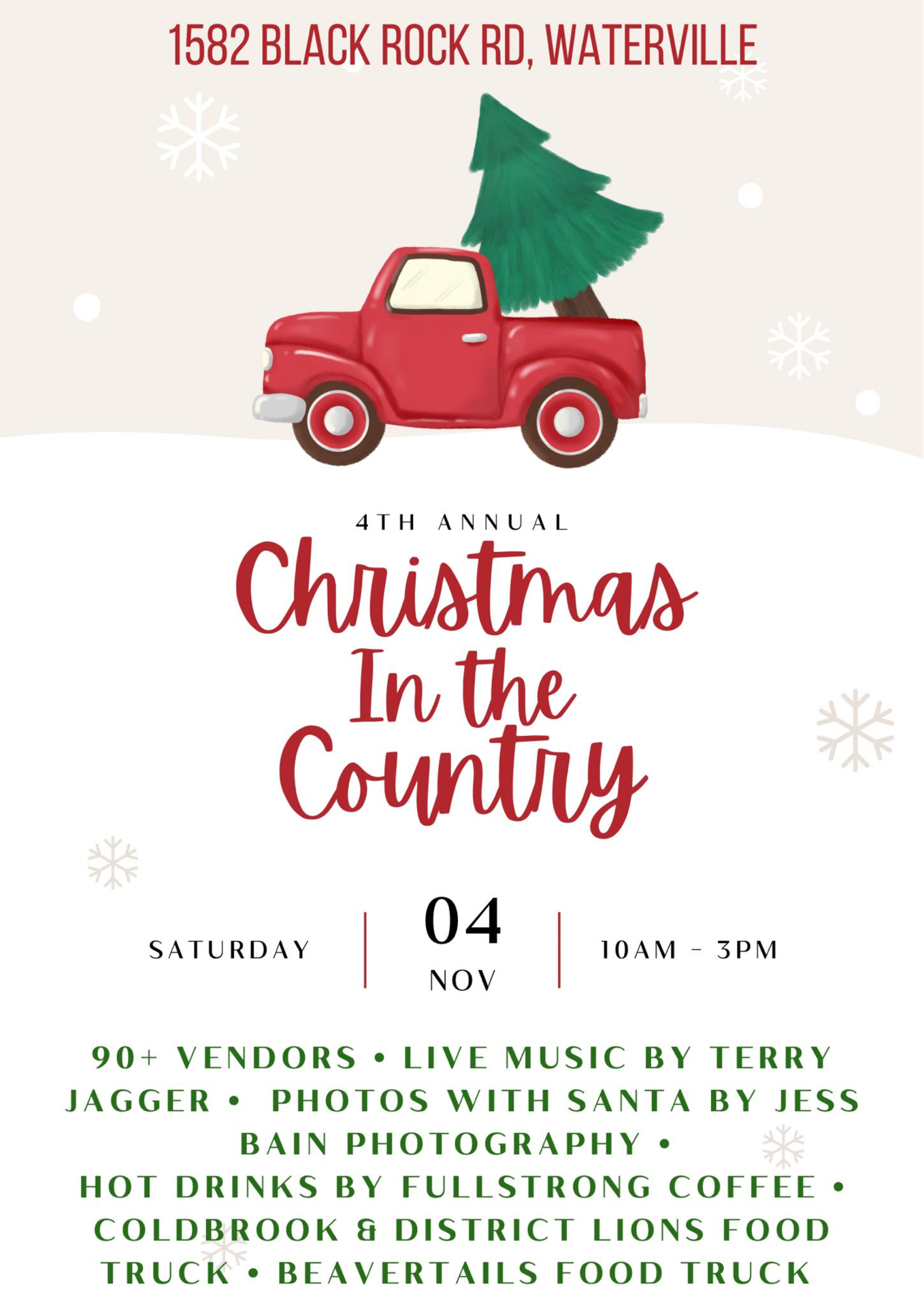 Christmas In The Country at Christmas in the Country, Waterville