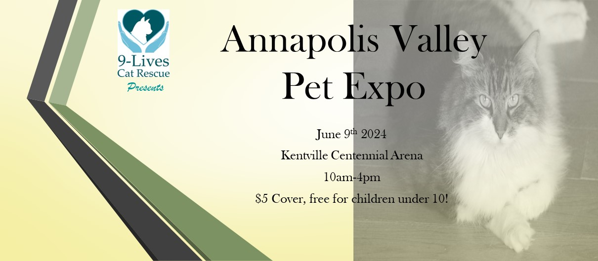 Annapolis Valley Pet Expo at Centennial Arena, Kentville (June 9, 2024