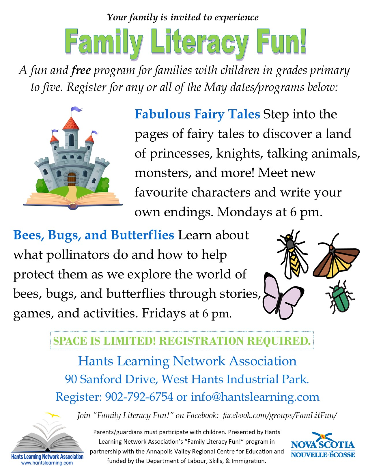 Fabulous Fairy Tales at Hants Learning Network Association, Windsor