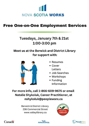 Poster for One-on-One Employment Services