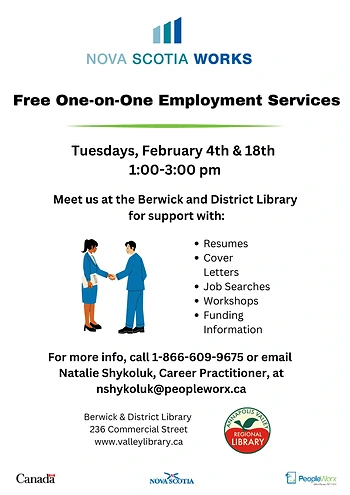 Poster for One-on-One Employment Services