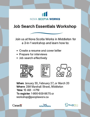 Poster for Job Search Essentials