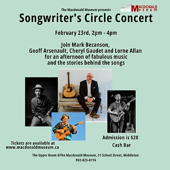 Poster for Songwriter's Circle