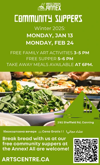 Poster for Community Supper