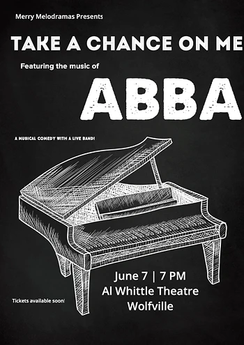 Poster for Take A Chance On Me - ABBA Musical