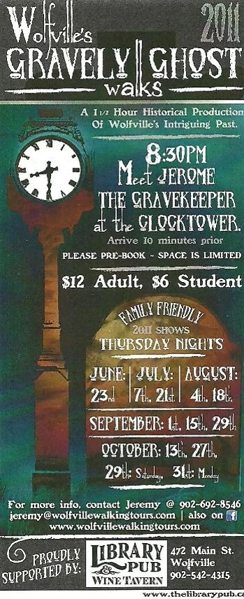 Poster for Gravely Ghost Walk