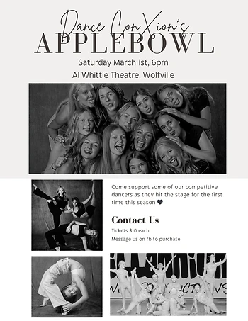 Poster for Dance ConXion's Applebowl