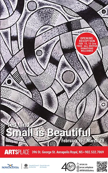 Poster for Opening / Small is Beautiful, Ted Lind