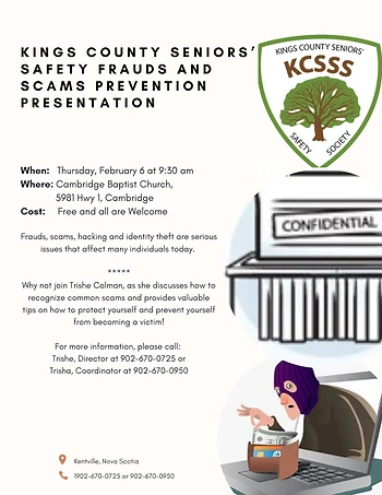 Poster for Frauds and Scams