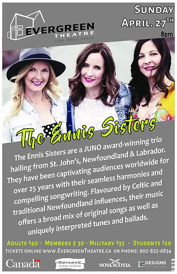 Poster for The Ennis Sisters