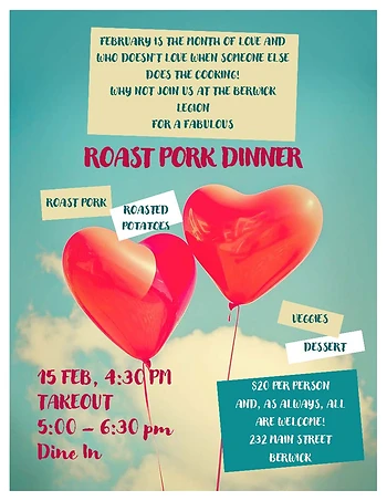 Poster for Roast Pork Dinner
