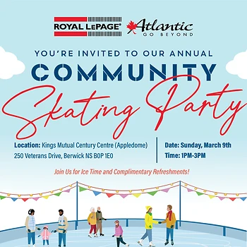 Poster for Community Skate Party