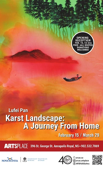 Poster for Opening / Karst Landscape, Lufei Pan