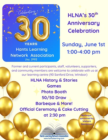 Poster for 30th Anniversary Celebration