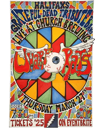 Poster for Wharf Rats - A Tribute to The Grateful Dead