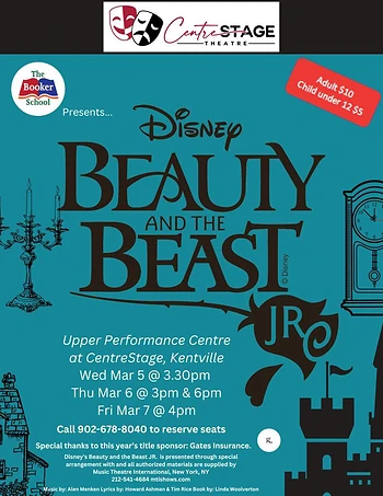 Poster for Disney Beauty and the Beast Jr.