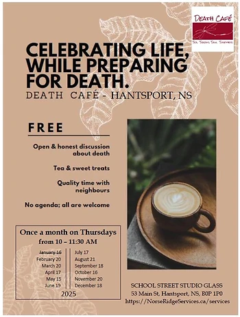 Poster for Death Café