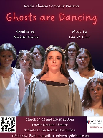 Poster for Ghosts are Dancing
