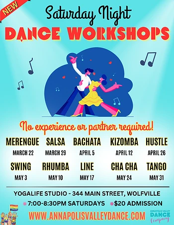 Poster for Salsa Dance Workshop