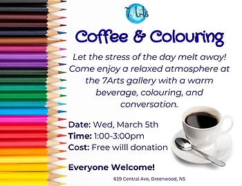 Poster for Coffee & Colouring