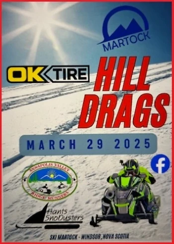 Poster for Snowmobile Hill Drag Races