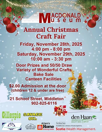 Poster for Christmas Craft Fair