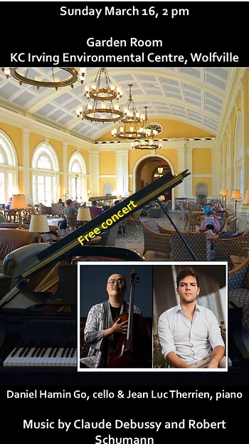 Poster for Garden Room Concert