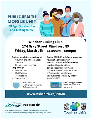 Poster for Public Health Mobile Unit