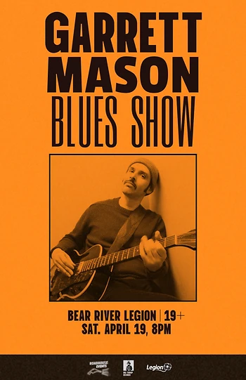 Poster for Garrett Mason - Blues Show