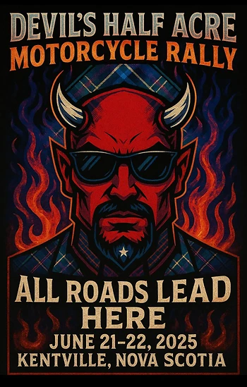Poster for Devil's Half Acre Motorcycle Rally
