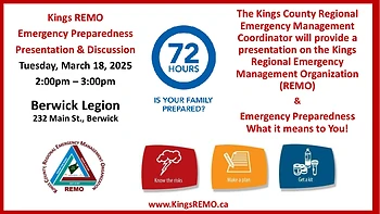 Poster for Kings REMO Emergency Preparedness