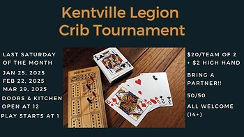 Poster for Crib Tournament