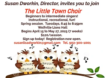Poster for The Little Town Choir
