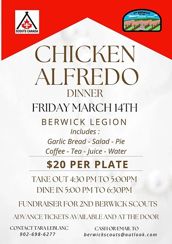 Poster for Chicken Alfredo Dinner