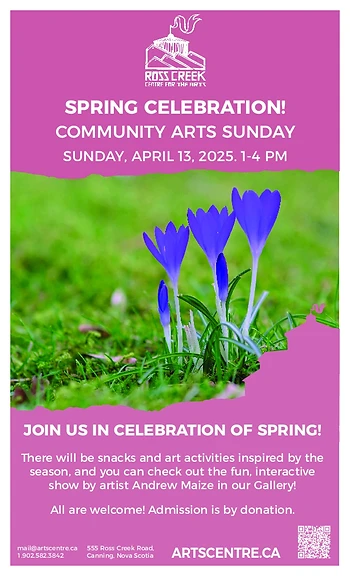 Poster for Community Arts Day