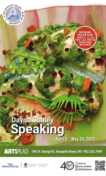 Poster for Opening / Speaking, Dayna Schaly