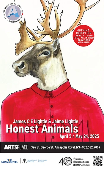 Poster for Opening / Honest Animals, James & Jaime Lee Lightle