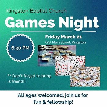 Poster for Games Night