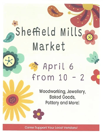 Poster for Sheffield Mills Market
