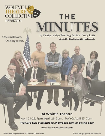 Poster for Theatre Production   The Minutes