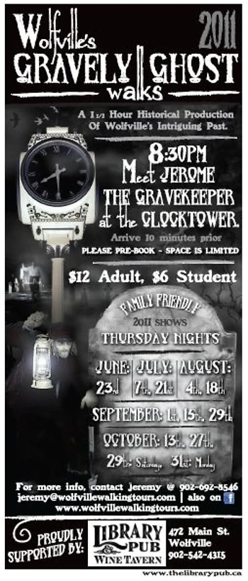 Poster for Gravely Ghost Walk