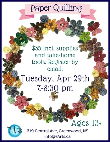 Poster for Paper Quilling