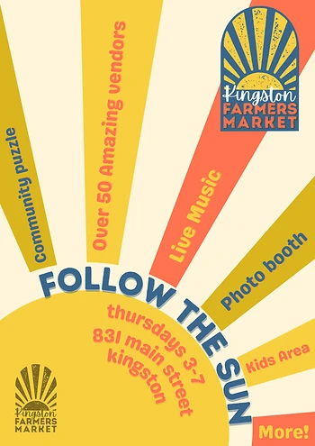 Poster for Kingston Farmers Market